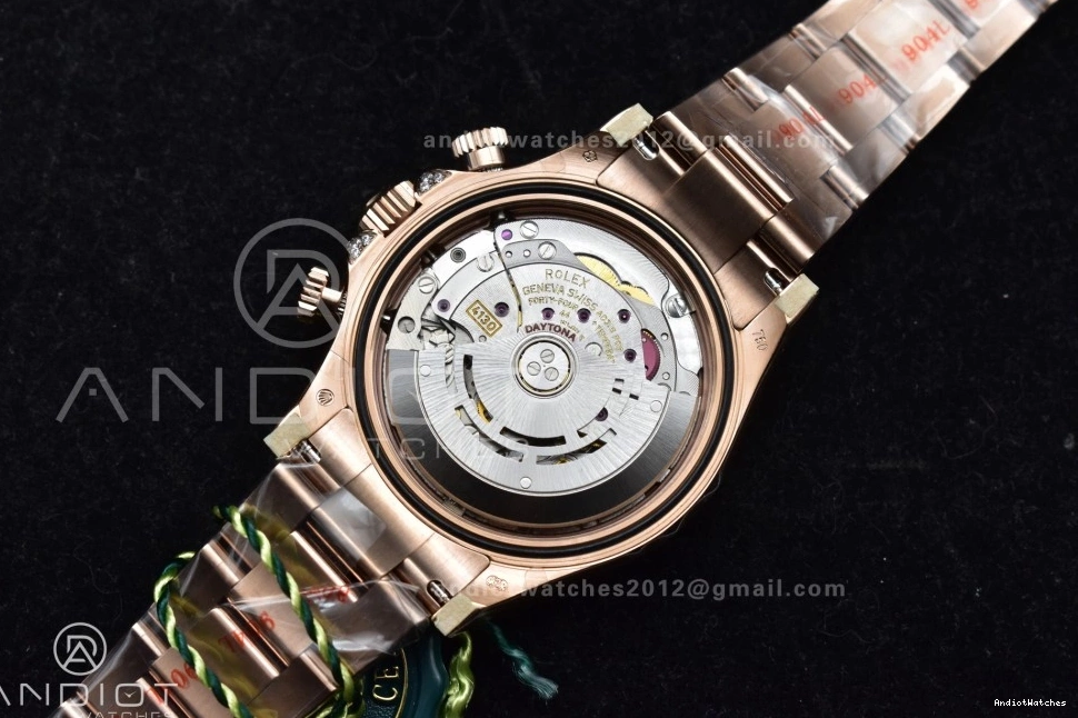 776 Bracelet SH Dial 1:1 Diamonds on Daytona RG Durable 116595RBOW Best Edition Black ZF Rainbow 0520